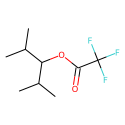 2,4-Dimethyl-3-pentanol, trifluoroacetate
