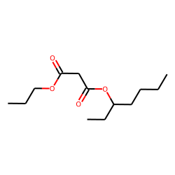 Malonic acid, 3-heptyl propyl ester