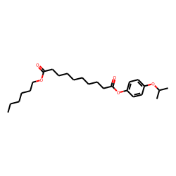 Sebacic acid, hexyl 4-isopropoxyphenyl ester