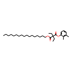 Diethylmalonic acid, 2,3-dimethylphenyl heptadecyl ester