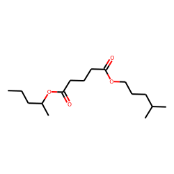 Glutaric acid, isohexyl 2-pentyl ester