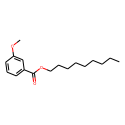 Benzoic acid, 3-methoxy-, nonyl ester