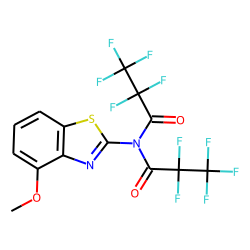 N-(4-Methoxy-1,3-benzothiazol-2-yl)-N-(2,2,3,3,3-pentafluoropropanoyl)-2,2,3,3,3-pentafluoropropanamide