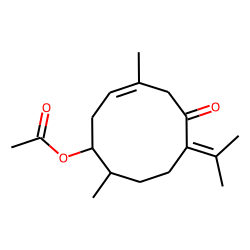 4-Acetoxy-germacra-1,8(11)dien-9-one