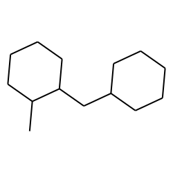 Cyclohexane, 1-(cyclohexylmethyl)-2-methyl-, cis-