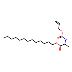 D-Alanine, N-allyloxycarbonyl-, tridecyl ester