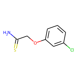 2-(3-Chlorophenoxy)thioacetamide