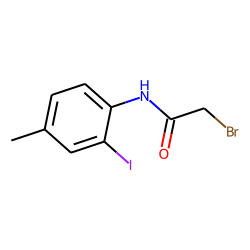 Acetamide, N-(2-iodo-4-methylphenyl)-2-bromo-