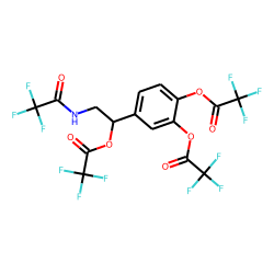 (-)-Norepinephrine, N,O,O',O''-tetrakis(trifluoroacetyl)-