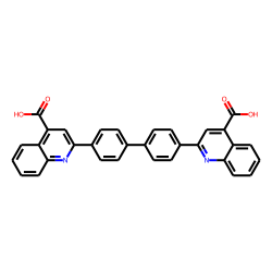 4,4'-Bis[2,2'-(4,4'-quinoline carboxylic acid)]biphenyl