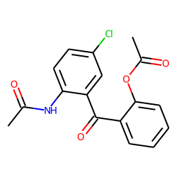 Clorazepate M (hydroxy-), isomer 1, hydrolysis, acetylated