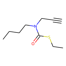 Carbamothioic acid, N-butyl-N-(2-propynyl), s-ethyl ester