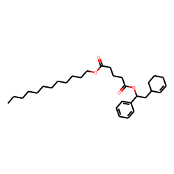 Glutaric acid, dodecyl 1-phenyl-2-(3-cyclohexenyl)ethyl ester