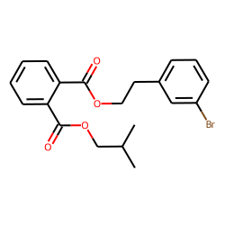 Phthalic acid, 2-(3-bromophenyl)ethyl isobutyl ester