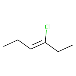 3-Hexene, 3-chloro