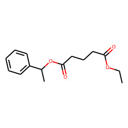 Glutaric acid, ethyl 1-phenylethyl ester