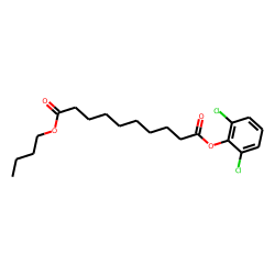Sebacic acid, butyl 2,6-dichlorophenyl ester