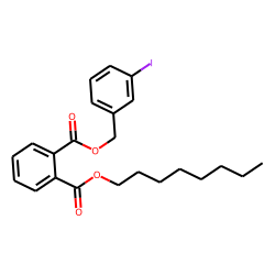 Phthalic acid, 3-iodobenzyl octyl ester
