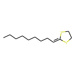 2-Nonylidene-1,3-dithiolane