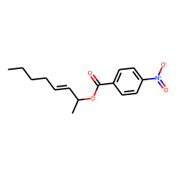 4-Nitrobenzoic acid, oct-3-en-2-yl ester