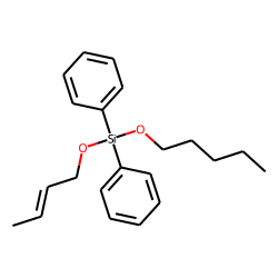Silane, diphenyl(but-2-en-1-yloxy)pentyloxy-