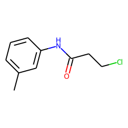 Propanamide, N-(3-methylphenyl)-3-chloro-