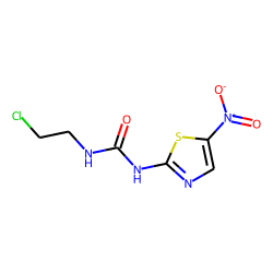 Urea, n-2-chloroethyl-n'-(5-nitrothiazol-2-yl)-