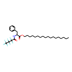 l-Phenylalanine, n-heptafluorobutyryl-, octadecyl ester