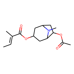 3«alpha»-Tigloyloxy-6«beta»-acetoxytropane