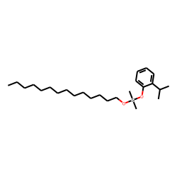 Silane, dimethyl(2-isopropylphenoxy)tetradecyloxy-