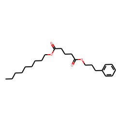 Glutaric acid, nonyl 3-phenylpropyl ester