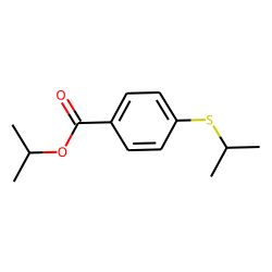 Benzoic acid, 4-(isopropylthio)-, isopropyl ester