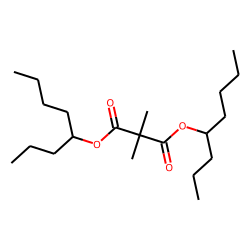 Dimethylmalonic acid, di(4-octyl) ester
