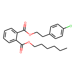 Phthalic acid, 2-(4-chlorophenyl)ethyl hexyl ester