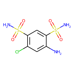 4-Amino-6-chlorobenzene-1,3-disulfonamide