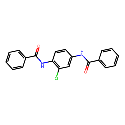 Benzene, 1,4-bis(benzoylamino)-2-chloro-