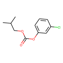 Carbonic acid, 3-chlorophenyl isobutyl ester