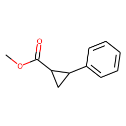 Methyl trans-2-phenyl-1-cyclopropanecarboxylate