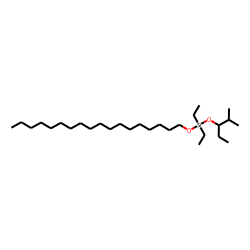 Silane, diethyl(2-methylpent-3-yloxy)octadecyloxy-