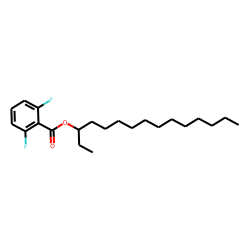 2,6-Difluorobenzoic acid, 3-pentadecyl ester
