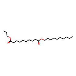 Sebacic acid, decyl propyl ester