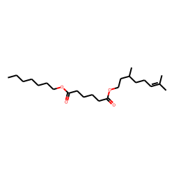 Adipic acid, «beta»-citronellyl heptyl ester