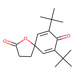 7,9-Di-tert-butyl-1-oxaspiro(4,5)deca-6,9-diene-2,8-dione