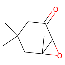 7-Oxabicyclo[4.1.0]heptan-2-one, 4,4,6-trimethyl-