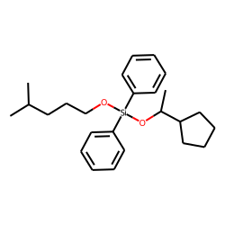 Silane, diphenyl(1-cyclopentylethoxy)isohexyloxy-