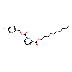 2,6-Pyridinedicarboxylic acid, 4-chlorobenzyl decyl ester