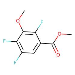 2,4,5-Trifluoro-3-methoxybenzoic acid, methyl ester