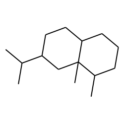 Naphthalene, decahydro-1,8a-dimethyl-7-(1-methylethyl)-, [1R-(1«alpha»,4a«beta»,7«beta»,8a«alpha»)]-