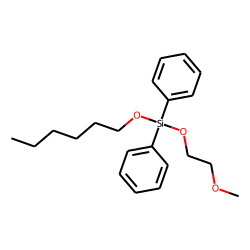 Silane, diphenylhexyloxy(2-methoxyethoxy)-