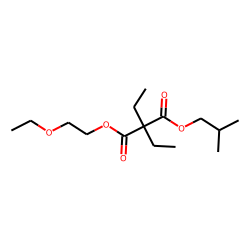 Diethylmalonic acid, 2-ethoxylethyl isobutyl ester